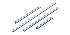 Chrome plated and induction hardened bars